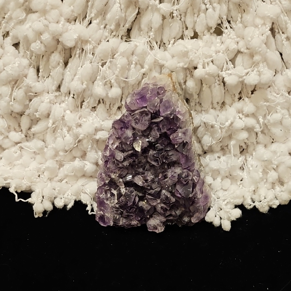 Amethyst Natural Geode Quartz Cluster Crystal Specimen